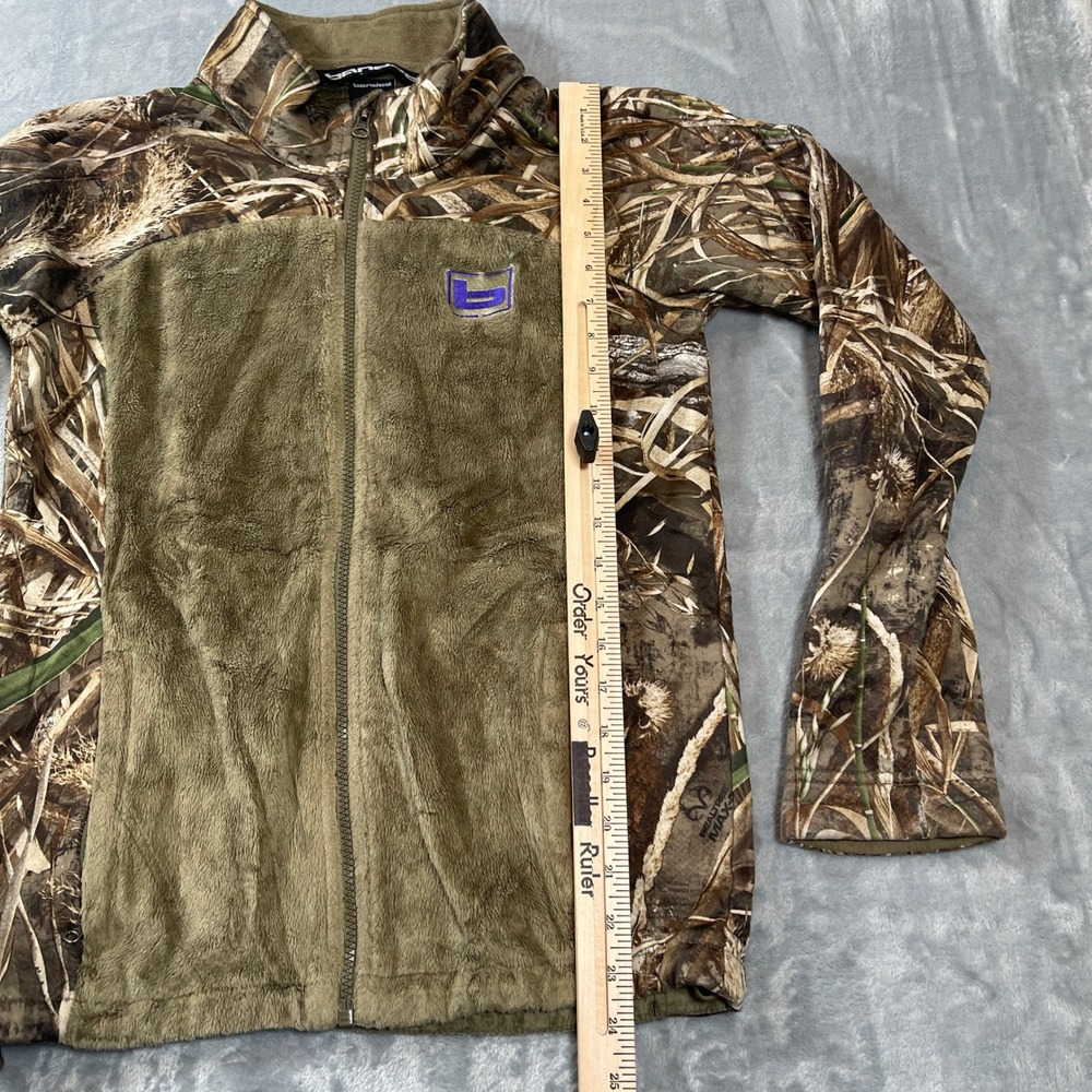 Banded Womens Realtree MAX-5 Camo Full Zip Fleece Jacket Sherpa Hybrid Small - Picture 4 of 8